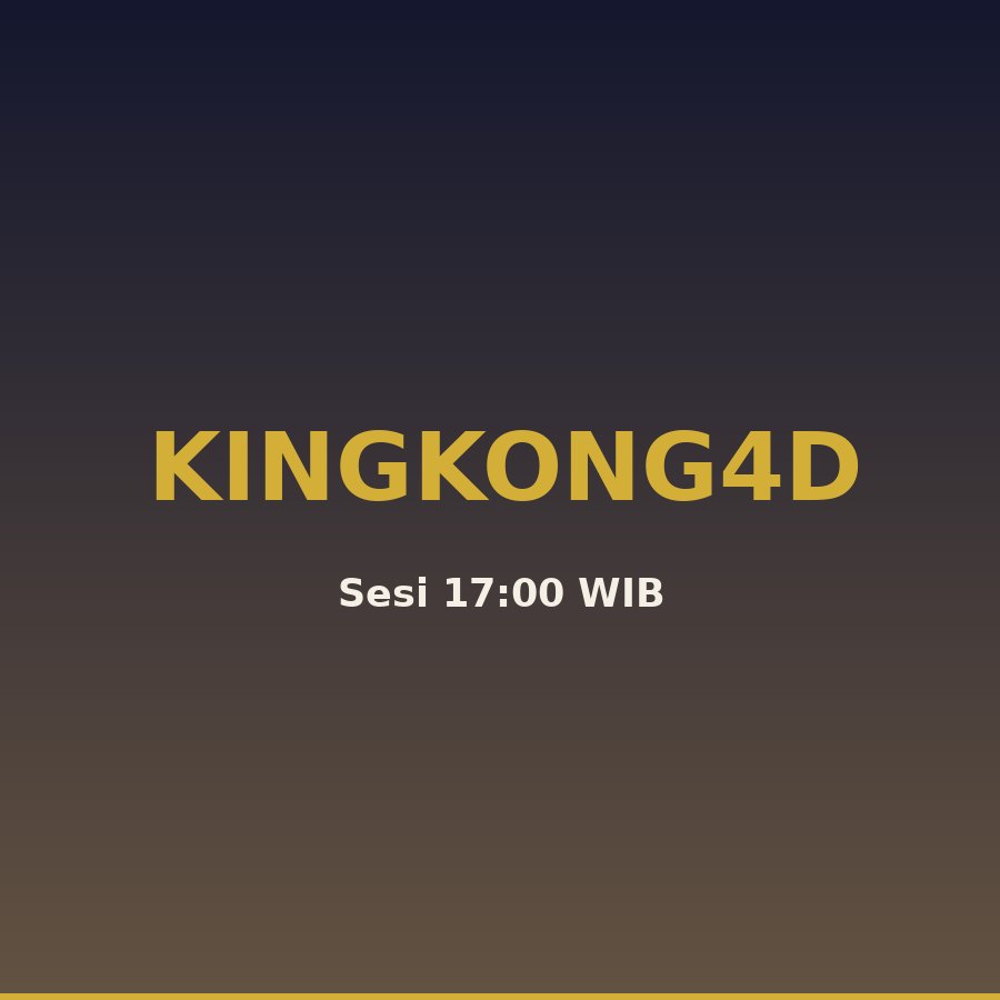 Paito Kingkong 4D Bocoran 7 Oktober 2026 dan Paito 8 (60315)